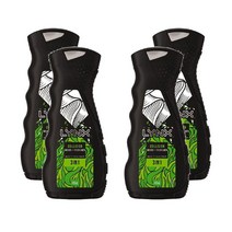 Lynx Bodywash Wasabi Fresh Linen 링스 바디워시 와사비 앤 프레쉬 린넨 400ml 4팩