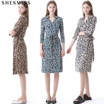 쉬즈미스 플로럴패턴랩원피스 SWWOPK21410_동수원점 NC