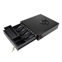 결제존 포스기 고기식당 카페 금전등록기 열쇠 자물쇠, 화이트 캐쉬박스 425X445X100mm