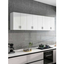 주방 상부장 벽걸이 선반 벽장 싱크대 카페장 그릇, 길이 140 높이 60 깊이 40cm