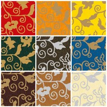 예한 전통문양한지 당초무늬, 11