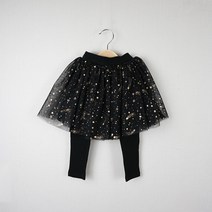베베오클락 겨울 반짝별 기모 샤치마레깅스 유아동 여아 데일리 샤치랭 JJ04