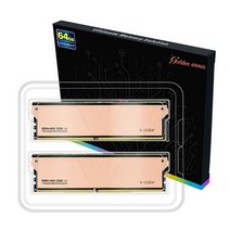 [V-Color] v-color DDR4 4400MHz PC4-35200 CL19 64GB (32GBx2) 스카이워커 골든아미스