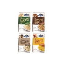 4 Pack 이탈리안 리조또 Risotto Riso Scotti Ready Meal Easy to Cook Seasoned Dinner Side Dish Just Add Water