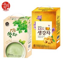 송원 17곡 쑥차 50T +도라지생강차 40T