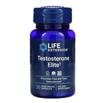 Life Extension 갱년기 남성호르몬 Testosterone 베지캡슐 30정