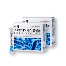 상아제약 모유유래유산균 프로바이오틱스 프리바이오틱스 루테리유산균 람노서스 플란타럼 비피도박테리움, 2개, 30스틱