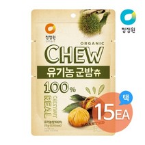 청정원 츄앤리얼 군밤츄 80g x 15개