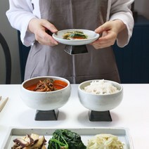 여주도자기 핸드메이드 그릇 묘미 밥공기 1p, 1개