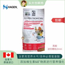 앵무새 Hagen Harley HAGEN 고 에너지 미니 분양 유황 회색 모란 앵무, 2mm 고 에너지 미니 펠릿 25 파운드 원본