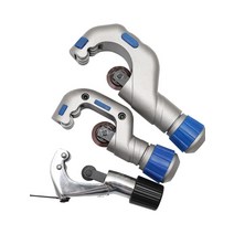 파이프 커터 구리 파이프 커터 로터리 스테인레스 스틸 파이프 절단 아티팩트 블레이드 철 파이프 금속 수동 파이프 커터, 미니 파이프 절단기 칼날3개입