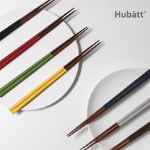 휴바트 카나미 젓가락 천연목 말라스우드 핸드메이드 나무젓가락, 핑크