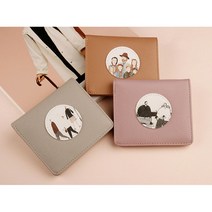 미니 명화 일러스트 반지갑