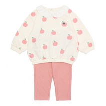 [블루독베이비8] FW23 러블리후르츠상하복 HJ 43A1361003 (BLUEDOG BABY 유아 출산 백일 선물 도트 강아지