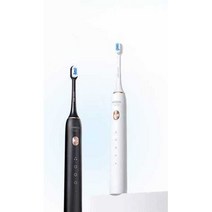 Soushi 전동 칫솔 음파 전동칫솔 셋트 X3S 헤드 음파, 화이트라지브러쉬X3U-민트그린
