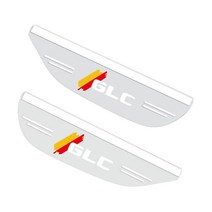 백미러 비 그늘 방수 블레이드 유연한 PVC 백 미러 눈썹 커버 액세서리 메르세데스 벤츠 GLC 2 피스, [01] 2X For GLC