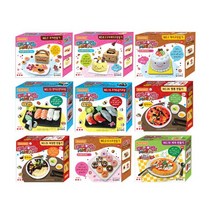 (도너랜드) 미니어쳐 만들기 선택1종 한식 중식 음식, NO.13 미니어쳐 연어&한치초밥만들기, 1세트