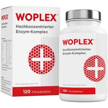 우플렉스 WOPLEX 엔자임 브로멜라인 파파인 120정 베지정제 췌장효소, 1통, 62g