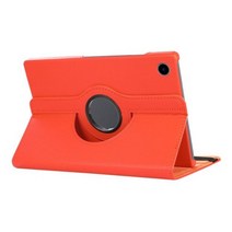 360 갤럭시 탭 호환용 A8 2021 SMX200 태블릿 10.5 A7 S7 라이트 S6 커버, [05] orange