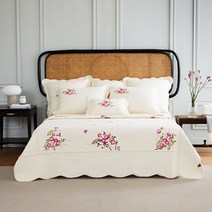 효재 광목 워싱스프레드세트 Q, 바이올렛