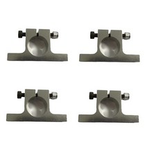 4PCS 알루미늄 합금 T 형 파이프 클램프 12mm/14mm 탄소 튜브 클립 홀더 RC 드론 Quadcopter 부품에 대 한 모터 마운트 고정베이스, [02] 14mm