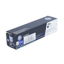 HP Color Laserjet CP1025nw 적용기종 정품토너 검정1200매 CE310A, 1개, 검정