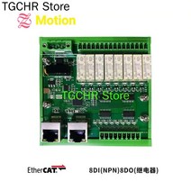 EtherCAT IO 모듈 슬레이브 디지털 완전 절연 8 트랜지스터 입력 릴레이 출력, 한개옵션0