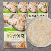 라이브잇 풀무원 영양삼계죽 450g 5개, 65개