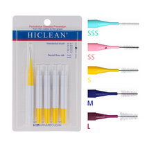 하이크린(HICLEAN) #HI005 치간칫솔 I-Type 5P, 사이즈 M, 5개, 5개입