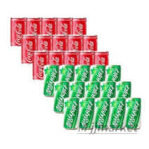 코카콜라 185mlx(15캔)+칠성사이다 190mlx(15캔), 3set, 190ml