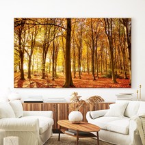 [오늘특가!]더 아트 컴퍼니 부자되는 황금 자작나무 풍수그림 10종, 7. 노을 자작나무