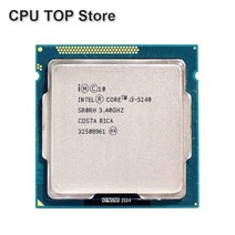 파워딜 Intel i3 3240 듀얼 코어 3.4GHz LGA 1155 3MB 캐시 CPU 프로세서, 한개옵션0