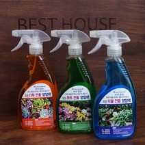 식물 바이오 활성수 영양제 500ml72394EA, 모든 다육전용 오렌지