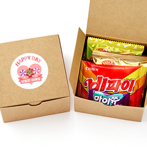 초등학생 어린이집 유치원 단체 간식 행사 돌봄 아이들 특별한 선물 구디백 답례품, 실속형 1900원 구성