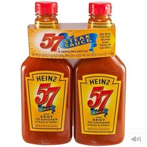 Heinz Sauce 하인즈 57 소스 치킨 스테이크 포크 567g 2개입