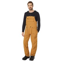 컴퍼니24 볼컴 남성 Roan Bib 오버롤 스노우보드 팬츠 블리치 블랙 S3, X-Large_Caramel S3, Caramel S3_Large