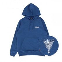 VOLCOM 멜팅 컴포트핏 후드티셔츠 블루