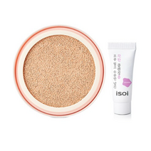 아이소이 스킨케어 쿠션 파운데이션 SPF38 PA++ 리필 + 수분폼 7ml 세트, 8세트, 21호(쿠션)