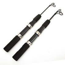 낚싯대 탄소 플라이 섬유 초경량 낚시대 스피닝 휴대용 초보 바위 얼음 루어 릴 1pcs 50cm67cm 스레드 가이드 아이 텔레스코픽 겨울 물고기 태클 dropshipping, 67cm 3단면