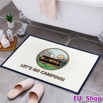 ForU527 감성 발매트 랫츠고캠핑 욕실 주방 화장실 현관 러그 국내생산 친환경, 상세페이지 참조