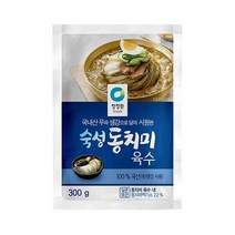 청정원 별미 청정원 동치미 육수 300g 자취 혼밥 식사 간식 체중조절 도시락, 8개
