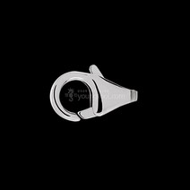 이태리 은 개고리 장식 9.0 mm 10개입 연결장식, 단품