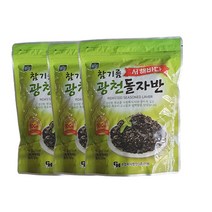 광천김 김자반 돌자반 3봉/10봉, 광천 참기름 돌자반 3봉