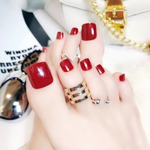 잇템샵 붙이는 네일팁 페디큐어 패디팁+테잎+글루_세트_121~140, 2개, B139(테잎+글루+서비스)