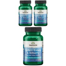 스완슨 루테인 에스터 & 빌베리 소프트젤, 120개입, 3개