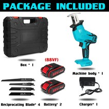 Diy 목재 절단기 전기 톱 절단 기계 금속 220 분당회전수/분 전동 공구, 03 2 Batteries