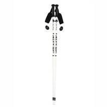 스키폴 스키스틱 70-130CM 사이즈별 스키폴대 알루미늄 고성능 카본, 화이트 항공 알루미늄 한 쌍, 120cm