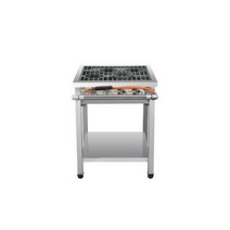 업소용 가스렌지 간택기렌지 600 소버너4구 올링구, LNG, 택배수령（착불）