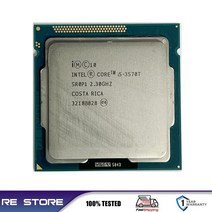 중고 인텔 i5 3570T 프로세서 쿼드 코어 2.3Ghz L3 6M 45W 소켓 A 1155 데스크탑 CPU, 한개옵션0