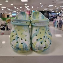 크록스 크록스 클래식 플랫폼 마블 클로그 207176-3UB